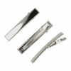 2110727514 DIY haarspeld recht 4,7 cm – metalen alligatorspeldjes – zilver – set van 10