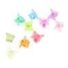 2110727544 Haarspeld Haarklemmen 2,5cm – Klein Vlindervorm – Blauw Groen Geel Roze Paars Oranje – Set van 10