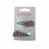 2110759347 Haarspeld Klikklak 4 cm - Olifant Vilt - Lichtgrijs - Set van 2