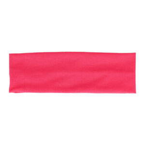 Haarband stof - Basic 6cm - Fuchsia roze