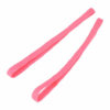 2110763904 Haarband sport - Elastiek anti-slip 1cm - Roze - Set van 2