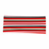 2110769907 Haarband stof - Streep patroon 8cm - Rood