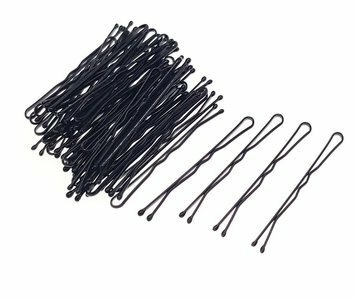 2110770015 Haarspeld schuifspeldjes - Basic 5cm - Zwart - Set van 18