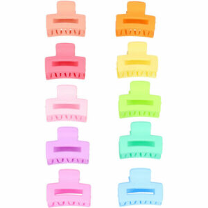 Haarspeld Haarklemmen 2,5cm – Klein Recht – Blauw Groen Geel Roze Paars Oranje – Set van 10