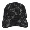 2110774995 Cap pet verstelbaar – camouflageprint – one size – zwart