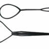 2110776828 Styling Tool Topsy Tail – Haarlussen – Zwart – Set van 2