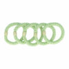 2110778760 Haarelastieken basic - Hair Tie - Lichtgroen - Set van 5