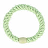2110778763 Haarelastieken basic - Hair Tie - Lichtgroen - Set van 5