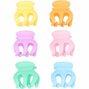 Haarspeld Haarklemmen 2cm – Klein Spinvorm – Pastel Kleuren – Set van 6