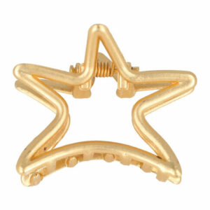 Haarspeld Haarklem 5cm – Ster Vorm – Metaal – Goud