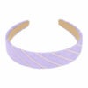 2110781733 Haarband Diadeem 3cm – Streepprint Stof – Paars Roze