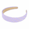 2110781736 Haarband Diadeem 3cm – Streepprint Stof – Paars Roze