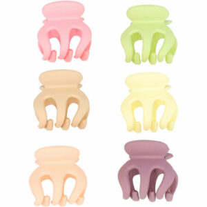 Haarspeld Haarklemmen 2cm – Klein Spinvorm – Naturel Kleuren – Set van 6