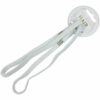2110782843 Haarband sport - Elastiek smal 1cm - Wit - Set van 2