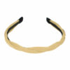 2110783032 Haarband Diadeem 1,5cm – Gedraaid Rubberlook – Beige