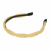 2110783035 Haarband Diadeem 1,5cm – Gedraaid Rubberlook – Beige