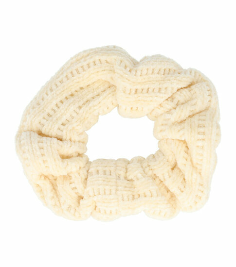 2110784922 Haarelastiek Scrunchie β Gehaakte Stof β Creme