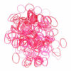 2110784973 Haarelastiekjes mini - 1cm - Roze - Set van 150