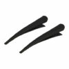 2110787670 Haarspeld Duckklemmen 8cm – Basic –Metaal – Zwart – Set van 2