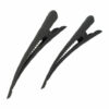 2110787679 Haarspeld Duckklemmen 8cm – Basic –Metaal – Zwart – Set van 2