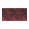 2110787766 Haarband multifunctioneel - Fantasie patroon 45x25cm - Rood grijs