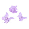 2110966833 Haarspeld Haarklemmen 4 cm – Bloemvorm & Vlindervorm – Paars – Set van 3