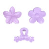 2110976874 Haarspeld Haarklemmen 4cm – Bloemvorm – Paars – Set van 3