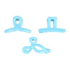 2111079636 Haarspeld Haarklemmen 4cm – Recht Wave Strik – Blauw – Set van 3
