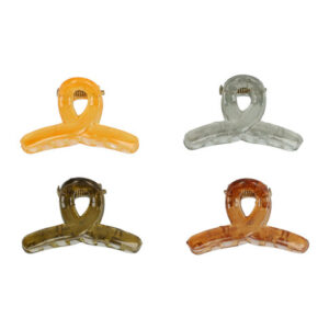 Haarspeld Haarklemmen 3cm – Wavevorm – Bruin Grijs Groen – Set van 4
