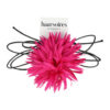 2113627662 Haarband bloem - Veter striklint - Fuchsia roze