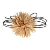 2113628871 Haarband bloem - Veter striklint - Beige