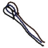 2113651626 Haarelastieken basic - Hair Tie koord - Zwart bruin blauw - Set van 3