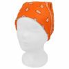 2115046353 Haarband bandana zakdoek – Paisley print katoen 55cm – Oranje