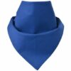 2115074973 Haarband bandana zakdoek – Basic katoen 55cm – Blauw