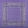 2115097143 Haarband bandana zakdoek – Paisley print katoen 55cm – Paars