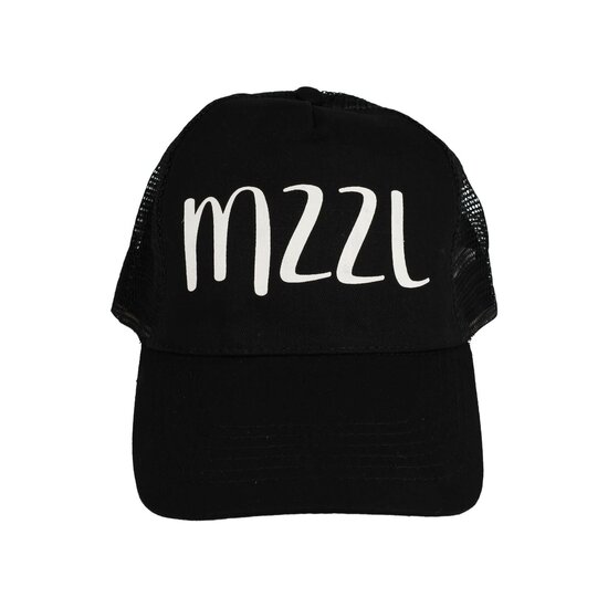 2116644825 Cap pet verstelbaar – mzzl – mesh – one size – zwart/wit