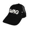 2116647261 Cap pet verstelbaar – swag – mesh – one size – zwart/wit