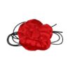 2117676684 Haarband bloem - Veter striklint - Rood