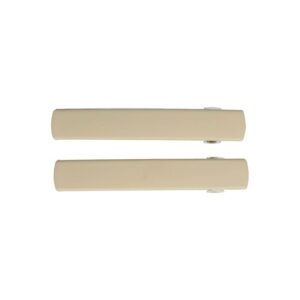Haarspeld Patentspeld Recht 6cm – Basic Matte Kleur – Beige – Set van 2