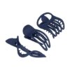2120029470 Haarspeld Haarklemmen 8cm-11cm – XL Fantasievorm – Blauw – Set van 3