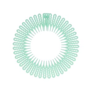 Haarband Diadeem – Kamdiadeem – Zigzag – Flexibel Kunststof – Groen