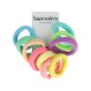 2136674217 Haarelastieken basic - Endless Multicolor Mix - Blauw geel paars roze groen - Set van 10