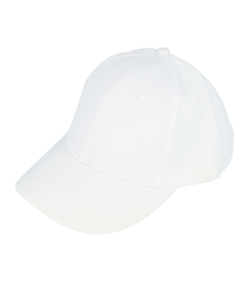 2137459803 Cap Pet - Verstelbaar – Basic – One Size – Wit