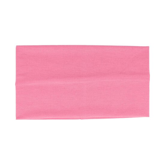 2145462660 Haarband stof - Basic 9cm - Roze