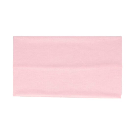 2145464361 Haarband stof - Basic 9cm - Lichtroze