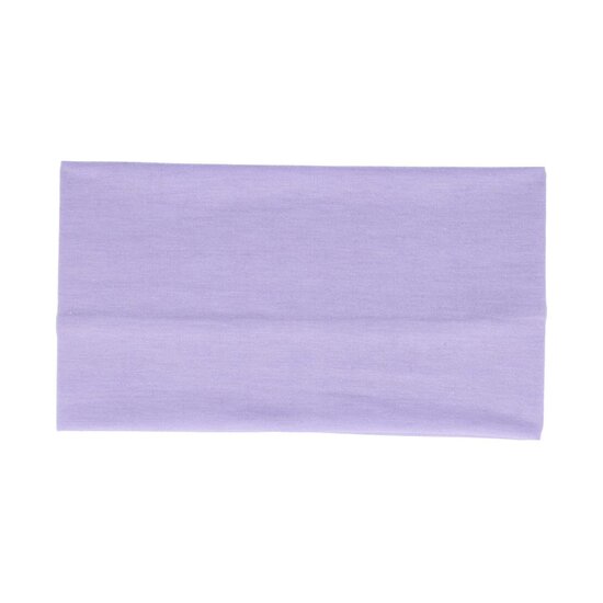 2145464370 Haarband stof - Basic 9cm - Lila paars