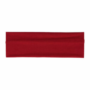 2147292834 Haarband stof - Basic 9cm - Donker rood