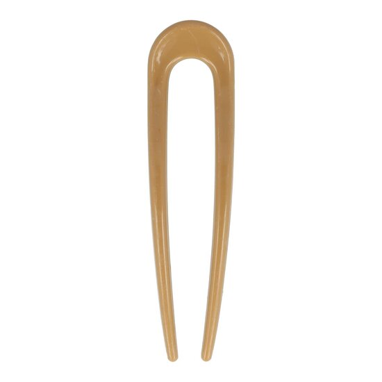 2153094840 Styling Tool Haarvork – 11 cm – Knot Haarpin – Kunststof – Beige
