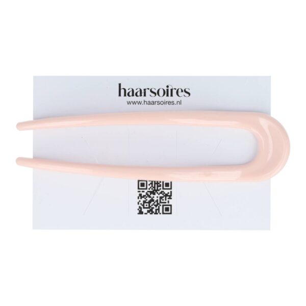 Haarpin vork color_16 Styling Tool Haarvork – 11 cm – Knot Haarpin – Kunststof – Roze