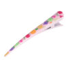MPH_12 Haarspeld Duckklem 13cm – Basic – Fruitprint – Metaal – Roze Wit